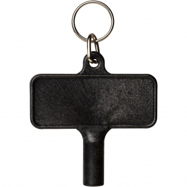 Logo trade promotional merchandise picture of: Largo plastic radiator key with keychain