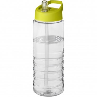 Logo trade promotional items image of: H2O Active® Treble 750 ml spout lid sport bottle
