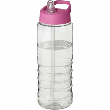 Logo trade promotional items image of: H2O Active® Treble 750 ml spout lid sport bottle