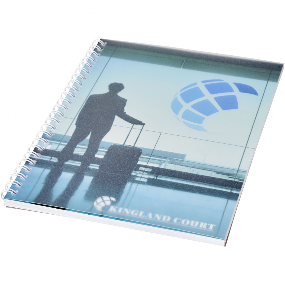 Logotrade promotional gifts photo of: Desk-Mate® wire-o A5 notebook PP cover