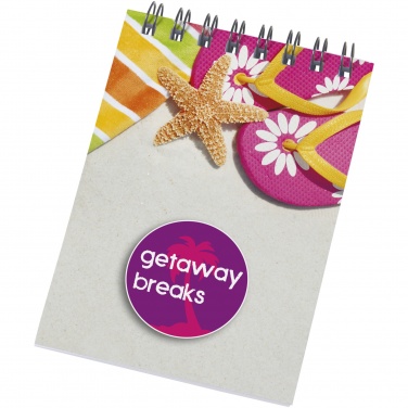 Logotrade promotional gift picture of: Desk-Mate® spiral A7 notebook