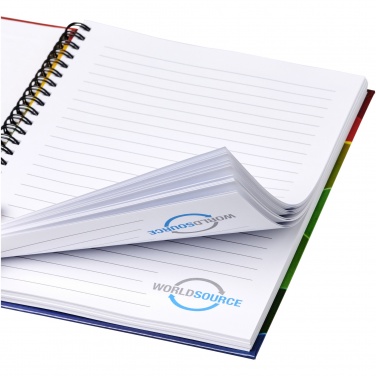 Logotrade promotional giveaways photo of: Wire-o A5 notebook hard cover