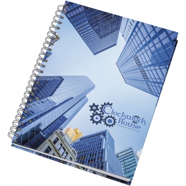 Logotrade advertising product image of: Wire-o A5 notebook hard cover