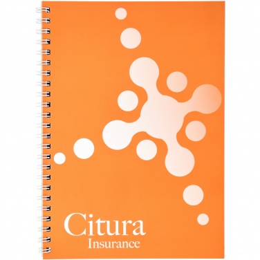 Logotrade promotional gift picture of: Desk-Mate® A5 notebook synthetic cover
