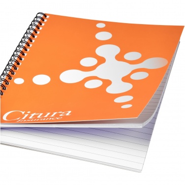 Logotrade promotional gift picture of: Desk-Mate® A5 notebook synthetic cover