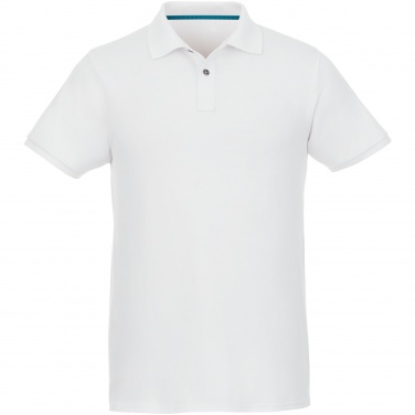 Logo trade advertising products image of: Beryl short sleeve men's organic recycled polo