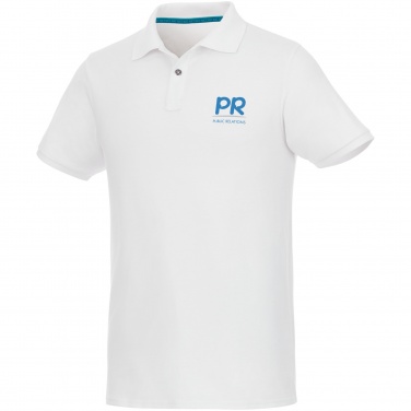 Logotrade promotional items photo of: Beryl short sleeve men's organic recycled polo
