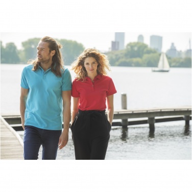 Logo trade corporate gift photo of: Beryl short sleeve women's organic recycled polo