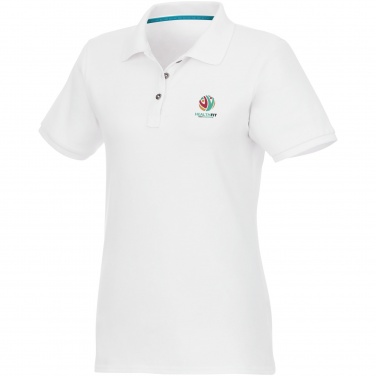 Logotrade promotional gifts photo of: Beryl short sleeve women's organic recycled polo