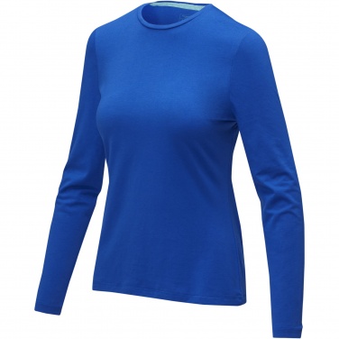 Logotrade promotional product image of: Ponoka long sleeve women's organic t-shirt