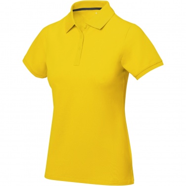 Logo trade corporate gifts image of: Calgary short sleeve women's polo