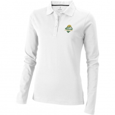 Logotrade promotional giveaways photo of: Oakville long sleeve women's polo