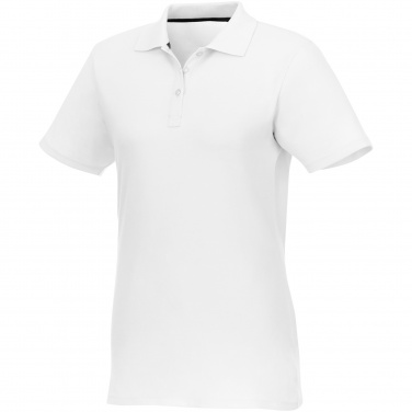 Logo trade corporate gifts image of: Helios short sleeve women's polo