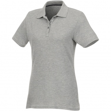 Logo trade advertising products image of: Helios short sleeve women's polo