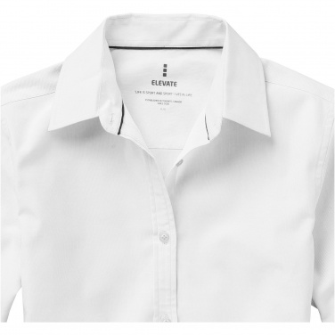 Logo trade promotional merchandise photo of: Vaillant long sleeve women's oxford shirt