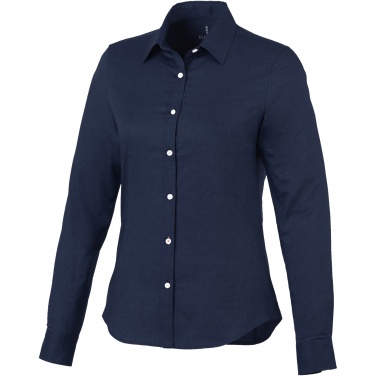 Logo trade corporate gifts image of: Vaillant long sleeve women's oxford shirt