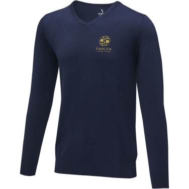Logo trade corporate gifts picture of: Stanton men's v-neck pullover