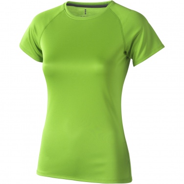 Logo trade business gift photo of: Niagara short sleeve women's cool fit t-shirt