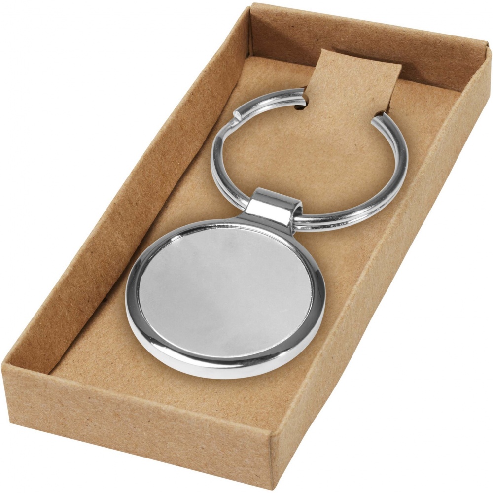 Logo trade promotional products picture of: Orlene round keychain