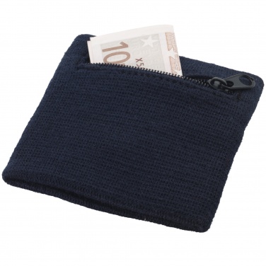Logo trade promotional items picture of: Brisky performance wristband with zippered pocket