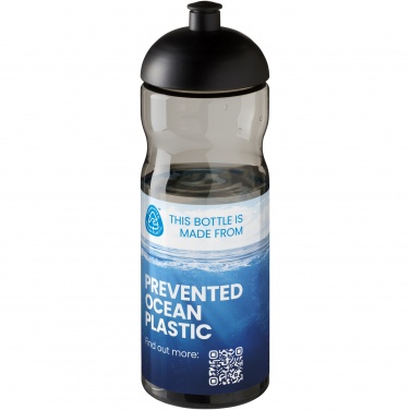 Logo trade promotional gifts image of: H2O Active® Eco Base 650 ml dome lid sport bottle