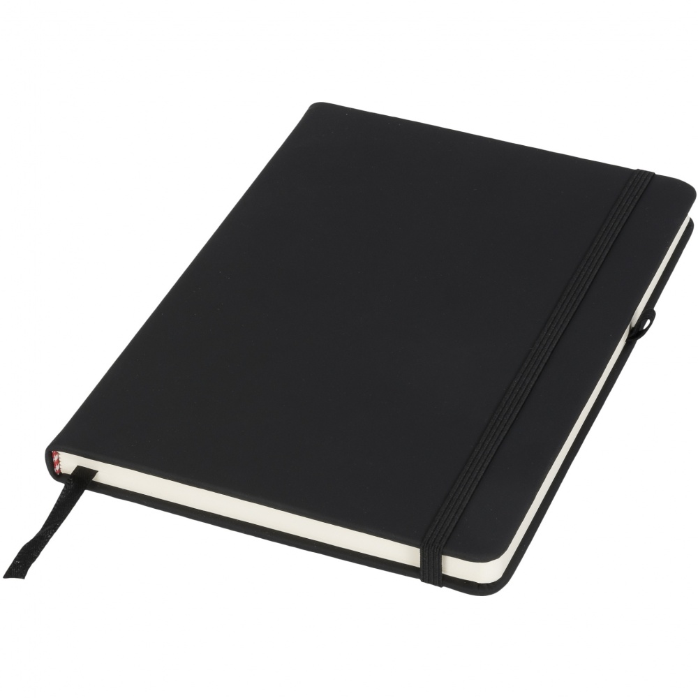 Logo trade promotional items image of: Noir medium notebook