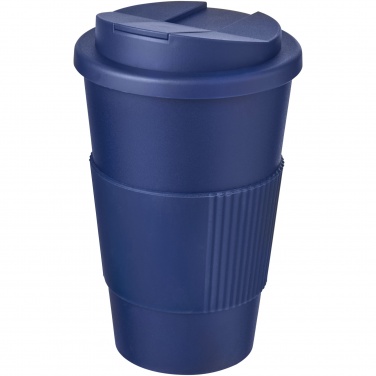 Logo trade promotional gift photo of: Americano® 350 ml tumbler with grip & spill-proof lid