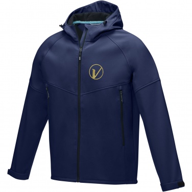 Logo trade corporate gifts picture of: Coltan men’s GRS recycled softshell jacket