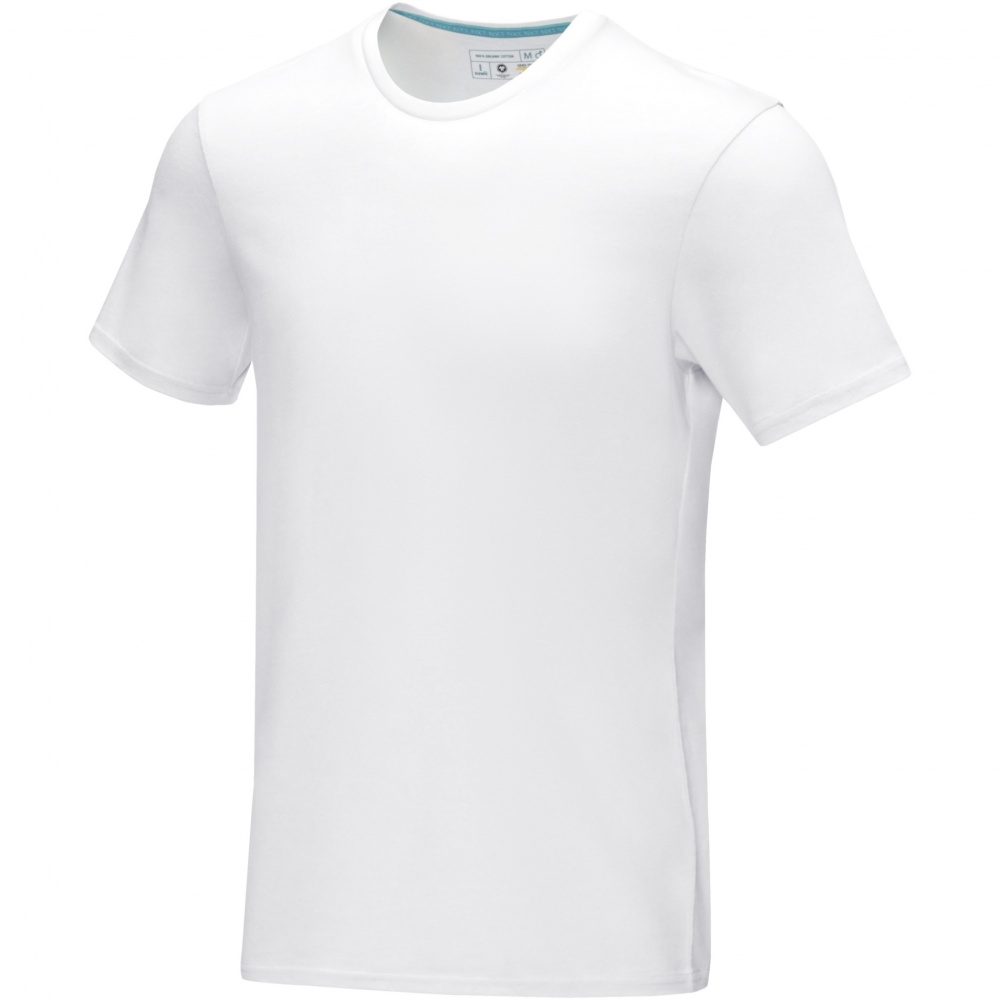 Logotrade promotional giveaway image of: Azurite short sleeve men’s organic t-shirt