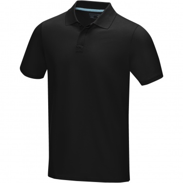 Logotrade advertising product image of: Graphite short sleeve men’s organic polo