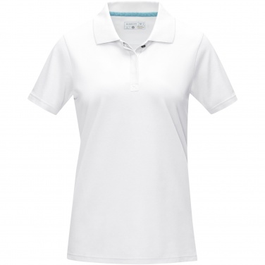 Logotrade promotional merchandise picture of: Graphite short sleeve women’s organic polo