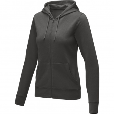 Logo trade advertising products image of: Theron women’s full zip hoodie