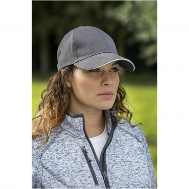 Logo trade corporate gifts image of: Darton 6 panel sandwich cap