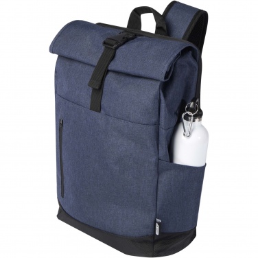 Logo trade advertising products image of: Hoss 15.6" roll-up laptop backpack 12L