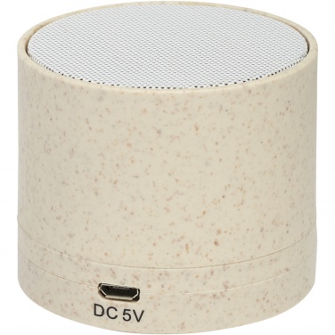 Logotrade promotional item picture of: Kikai wheat straw Bluetooth® speaker