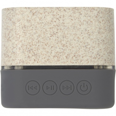 Logotrade promotional giveaways photo of: Aira wheat straw Bluetooth® speaker