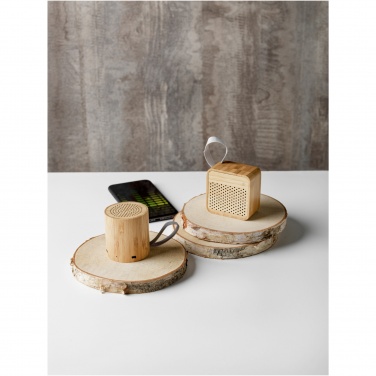 Logo trade promotional items picture of: Lako bamboo Bluetooth® speaker 