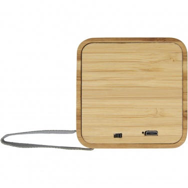 Logo trade promotional items picture of: Arcana bamboo Bluetooth® speaker