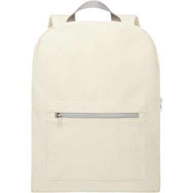 Logotrade business gifts photo of: Pheebs 450 g/m² recycled cotton and polyester backpack 10L