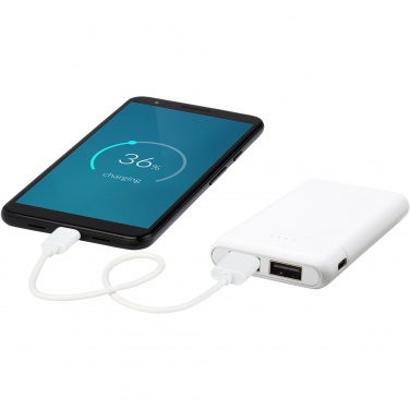 Logo trade promotional item photo of: Odyssey 5000mAh high density power bank