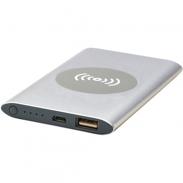 Logo trade promotional items picture of: Juice 4000mAh wireless power bank 