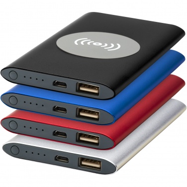 Logotrade promotional item picture of: Juice 4000mAh wireless power bank 