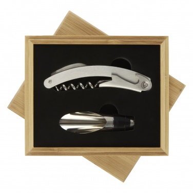 Logo trade promotional gifts picture of: Merlou 2-piece wine set