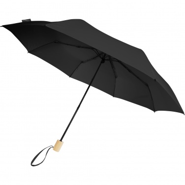 Logotrade advertising products photo of: Birgit 21'' foldable windproof recycled PET umbrella