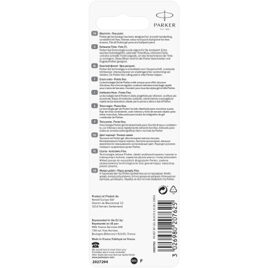 Logotrade promotional giveaway image of: Parker Gel ballpoint pen refill 