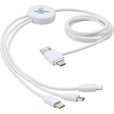 Logotrade advertising product picture of: Pure 5-in-1 charging cable with antibacterial additive