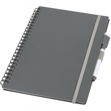 Logo trade promotional gifts image of: Pebbles reference reusable notebook