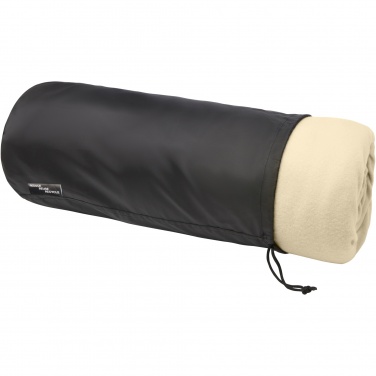 Logotrade promotional items photo of: Marigold GRS certified RPET polar fleece and sherpa blanket