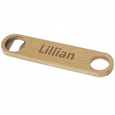 Logotrade advertising products photo of: Origina wooden bottle opener