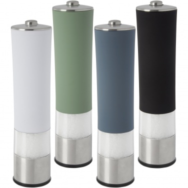 Logo trade business gifts image of: Kirkenes electric salt or pepper mill